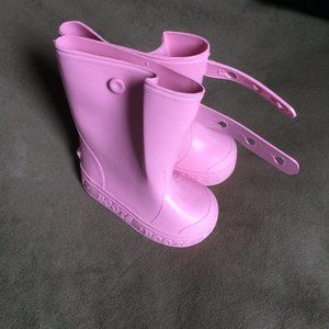 Vtg. Toddler Girl Rain Boots Size 5-6